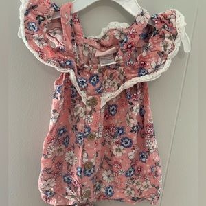Girls floral top